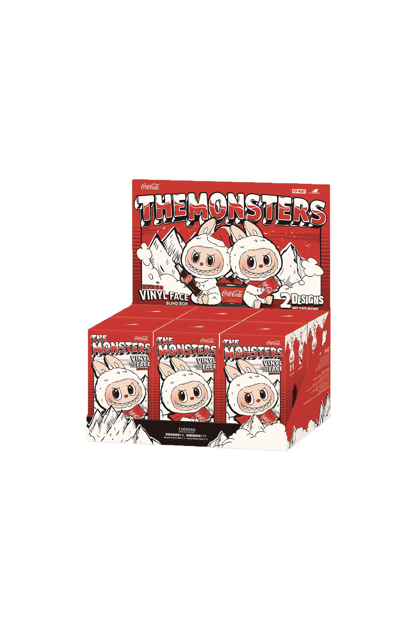 Labubu The Monsters Coca Cola Series Vinyl Face Single Blind Box